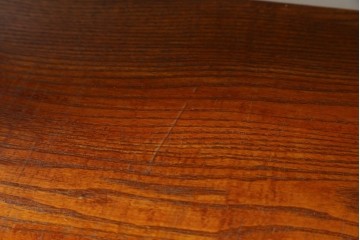 和製アンティーク　上手物!!　総栗材　シンプルで作りの良い楔(くさび)式本棚　(R-082154)
