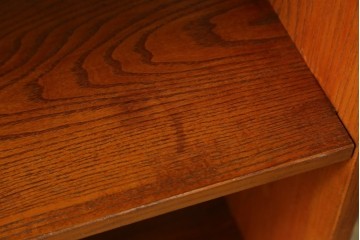 和製アンティーク　上手物!!　総栗材　シンプルで作りの良い楔(くさび)式本棚　(R-082154)