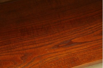 和製アンティーク　上手物!!　総栗材　シンプルで作りの良い楔(くさび)式本棚　(R-082154)