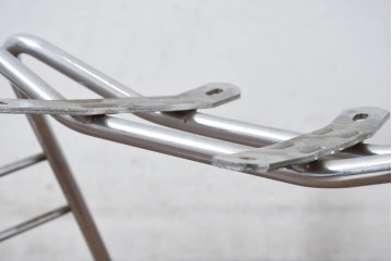 【簡易リペア限定品】　アメリカヴィンテージ　Hermanmiller(ハーマンミラー社)　Charles & Ray Eames(チャールズ&レイ・イームズ)　初期モデル　サイドシェルチェアのスタッキングベース2脚セット　(R-082159)