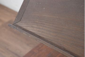 和製アンティーク　高級指物工芸品　使い勝手の良い凝った作り込みの組み立て式見台(譜面立、書見台、ミュージックスタンド、ブックレスト、メニュー立て、レシピ台)(R-082160)