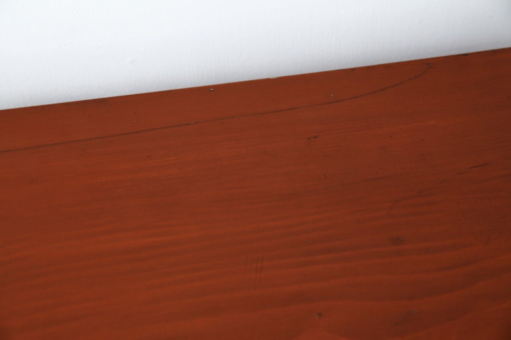 和製アンティーク　上手物!!　前面漆溜め塗り　内部桐(キリ)材　作りの良い金具の関西衣装箪笥　(R-082170)