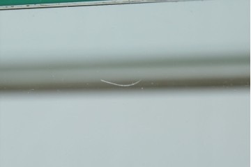 和製アンティーク　シンプルなデザインが取り入れやすい古い商店の卓上ガラスケース　(R-082175)