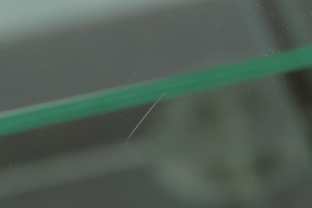 和製アンティーク　シンプルなデザインが取り入れやすい古い商店の卓上ガラスケース　(R-082175)