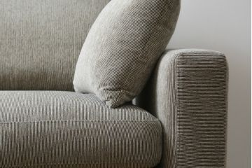 中古　美品　moda en casa(モーダ エン カーサ)　Wooden Stories(ウドゥン ストーリーズ)　sketch(スケッチ)　PONTE sofa(ポンテ ソファ)　優しい色合いのファブリックが魅力的な2.5人掛けソファ(2P、2.5P、3P、2人掛け、2.5人掛け、3人掛け、北欧)(定価約28万円)(R-082177)