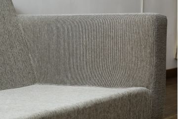 中古　美品　moda en casa(モーダ エン カーサ)　Wooden Stories(ウドゥン ストーリーズ)　sketch(スケッチ)　PONTE sofa(ポンテ ソファ)　優しい色合いのファブリックが魅力的な2.5人掛けソファ(2P、2.5P、3P、2人掛け、2.5人掛け、3人掛け、北欧)(定価約28万円)(R-082177)