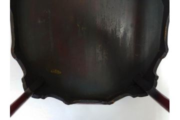時代物　李朝　朝鮮　優美な十二角膳(小盤、お膳、御膳、ソバン、木製、脚付き、お盆、朝鮮美術)(R-082192)