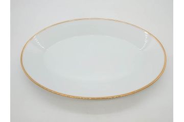 ノリタケ　NORITAKE　ゴールドライン　東海銀行 創立30周年記念　気品高き食卓を演出するディナーセット(金彩、プレート、ボウル、小皿、深皿、中皿、大皿、深鉢、C&S、カップ、ソーサー、チャイナ、洋食器、箱付)(R-082193)