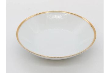 ノリタケ　NORITAKE　ゴールドライン　東海銀行 創立30周年記念　気品高き食卓を演出するディナーセット(金彩、プレート、ボウル、小皿、深皿、中皿、大皿、深鉢、C&S、カップ、ソーサー、チャイナ、洋食器、箱付)(R-082193)