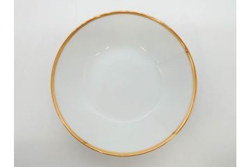 ノリタケ　NORITAKE　ゴールドライン　東海銀行 創立30周年記念　気品高き食卓を演出するディナーセット(金彩、プレート、ボウル、小皿、深皿、中皿、大皿、深鉢、C&S、カップ、ソーサー、チャイナ、洋食器、箱付)(R-082193)