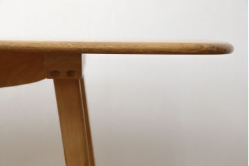 イギリスビンテージ　ERCOL(アーコール)　Windsor(ウィンザー)シリーズ　シンプルで洗練されたデザインの北欧風ダイニングテーブル(4人掛け、6人掛け、食卓、ヴィンテージ、英国)(R-082219)
