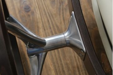 中古　美品　EKORNES(エコーネス)　Stressless(ストレスレス)　View (S)　シグニチャー オットマン付　優雅な寛ぎの時間を演出する回転チェアとオットマンのセット　定価約44万円相当　R-082224
