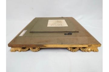 【真作】　昭和64年(1989年)　武内和夫　「昭和最後の日の出」　SM　絵画(油彩、油絵、風景、額装、外箱付)(R-082233)