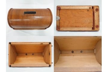 アンティーク　LEAD(リード)　LEAD SEWING MACHINE　上品な雰囲気のミシン(小型、卓上、ハンドクラフト、手工芸、漫画待針、MACHINE OIL、収納ケース付き)(R-082235)