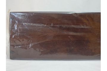 未使用　豊岡クラフト　約120枚収納　木の優しさを感じるCDラック2点セット(木製、飾り棚、本棚、ブックシェルフ)(R-082238)