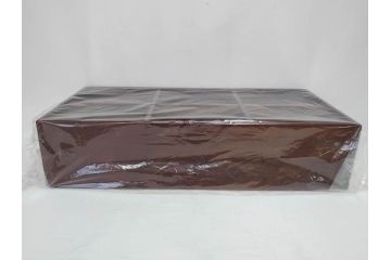 未使用　豊岡クラフト　約120枚収納　シックな佇まいのCDラック2点セット(木製、飾り棚、本棚、ブックシェルフ)(R-082239)