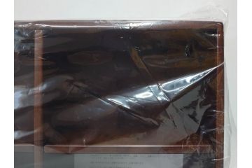 未使用　豊岡クラフト　約120枚収納　木の魅力を引き出したCDラック2点セット(木製、飾り棚、本棚、ブックシェルフ)(R-082240)