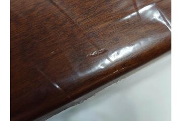 未使用　豊岡クラフト　約120枚収納　木の魅力を引き出したCDラック2点セット(木製、飾り棚、本棚、ブックシェルフ)(R-082240)