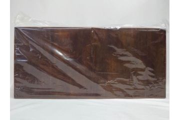 未使用　豊岡クラフト　約120枚収納　木の魅力を引き出したCDラック2点セット(木製、飾り棚、本棚、ブックシェルフ)(R-082240)