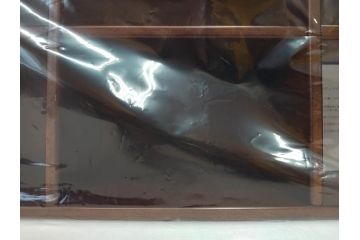 未使用　豊岡クラフト　約120枚収納　木目を生かしたCDラック2点セット(木製、飾り棚、本棚、ブックシェルフ)(R-082241)