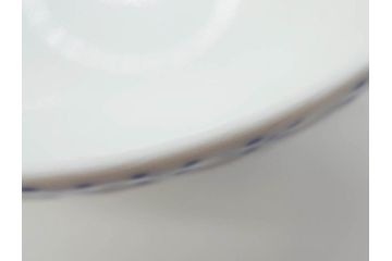 デンマーク　ROYAL COPENHAGEN(ロイヤルコペンハーゲン)　ブルーフルーテッド　ハーフレース　可憐な印象のティーカップ&ソーサー2客セット(洋食器、C&S、北欧)(R-082243)