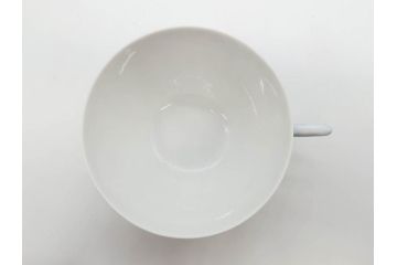 デンマーク　ROYAL COPENHAGEN(ロイヤルコペンハーゲン)　ブルーフルーテッド　ハーフレース　可憐な印象のティーカップ&ソーサー2客セット(洋食器、C&S、北欧)(R-082243)