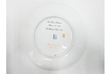 ドイツ　KPM (ベルリン王立磁器製陶所)　750周年?　1840年　優雅な雰囲気のプレート5枚セット(風景、建物、ヴェルダー教会、天文台、シャルロッテンブルク宮殿、飾り皿、大皿、洋食器)(R-082244)