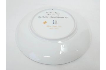 ドイツ　KPM (ベルリン王立磁器製陶所)　750周年?　1840年　優雅な雰囲気のプレート5枚セット(風景、建物、ヴェルダー教会、天文台、シャルロッテンブルク宮殿、飾り皿、大皿、洋食器)(R-082244)
