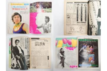 昭和47年　1972年　週刊セブンティーン　週刊誌10冊セット(野口五郎、フォーリーブス、森田健作、郷ひろみ、近藤正臣、沢田研二、まんが、漫画、マンガ、女性誌、情報誌、総合雑誌、古本)(R-082247)