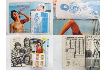 昭和48年　1973年　週刊セブンティーン　週刊誌10冊セット(野口五郎、フォーリーブス、森田健作、郷ひろみ、アグネス・チャン、西城秀樹、まんが、漫画、マンガ、女性誌、情報誌、総合雑誌、古本)(R-082250)
