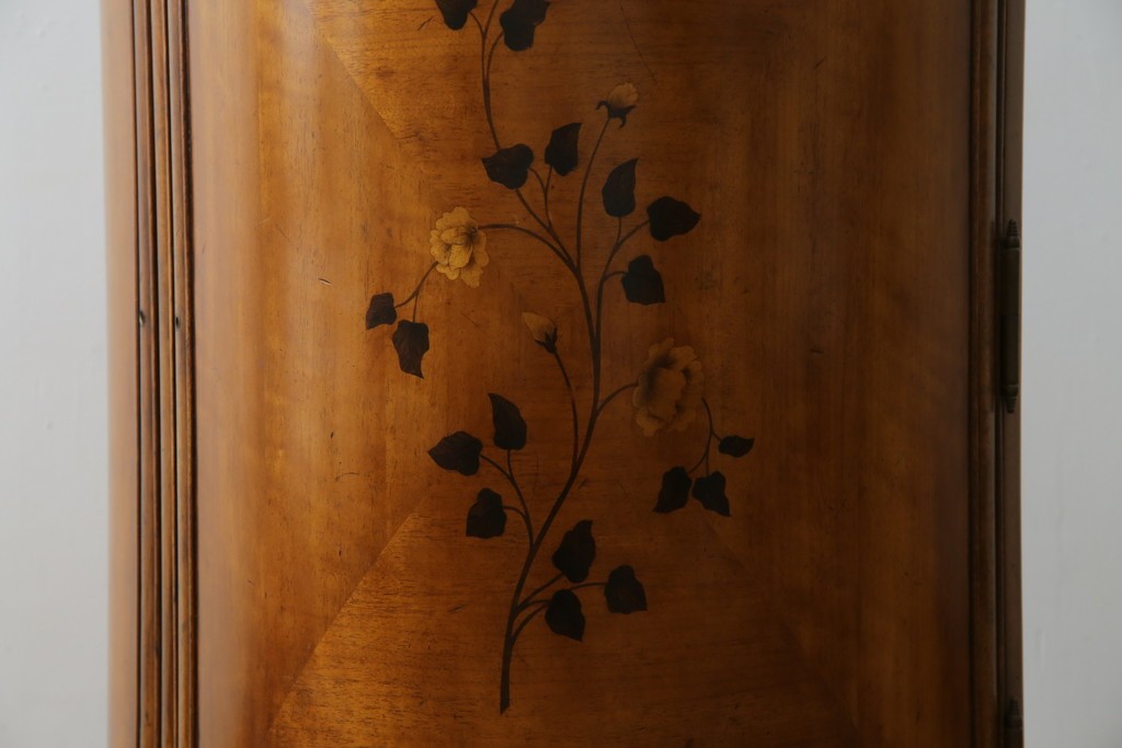 中古　美品　アメリカ高級家具メーカー　Jonathan Charles(ジョナサン　チャールズ)　アールヌーヴォーデザイン　アンティーク調　細部までこだわった作りのサイドテーブル型ドレッサー　定価約70万円　(R-082252)