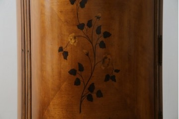 中古　美品　アメリカ高級家具メーカー　Jonathan Charles(ジョナサン　チャールズ)　アールヌーヴォーデザイン　アンティーク調　細部までこだわった作りのサイドテーブル型ドレッサー　定価約70万円　(R-082252)