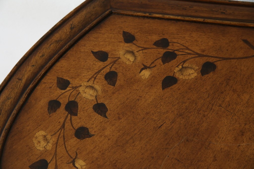 中古　美品　アメリカ高級家具メーカー　Jonathan Charles(ジョナサン　チャールズ)　アールヌーヴォーデザイン　アンティーク調　細部までこだわった作りのサイドテーブル型ドレッサー　定価約70万円　(R-082252)