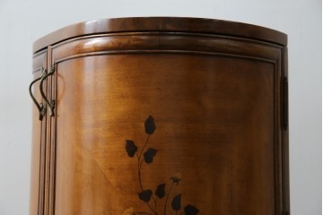 中古　美品　アメリカ高級家具メーカー　Jonathan Charles(ジョナサン　チャールズ)　アールヌーヴォーデザイン　アンティーク調　細部までこだわった作りのサイドテーブル型ドレッサー　定価約70万円　(R-082252)