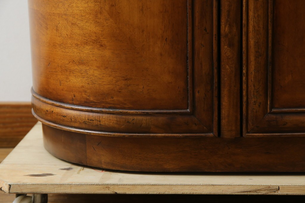 中古　美品　アメリカ高級家具メーカー　Jonathan Charles(ジョナサン　チャールズ)　アールヌーヴォーデザイン　アンティーク調　細部までこだわった作りのサイドテーブル型ドレッサー　定価約70万円　(R-082252)