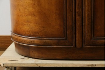 中古　美品　アメリカ高級家具メーカー　Jonathan Charles(ジョナサン　チャールズ)　アールヌーヴォーデザイン　アンティーク調　細部までこだわった作りのサイドテーブル型ドレッサー　定価約70万円　(R-082252)