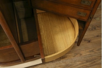 中古　美品　アメリカ高級家具メーカー　Jonathan Charles(ジョナサン　チャールズ)　アールヌーヴォーデザイン　アンティーク調　細部までこだわった作りのサイドテーブル型ドレッサー　定価約70万円　(R-082252)