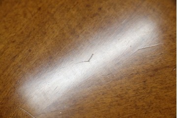 中古　美品　アメリカ高級家具メーカー　Jonathan Charles(ジョナサン　チャールズ)　アールヌーヴォーデザイン　アンティーク調　細部までこだわった作りのサイドテーブル型ドレッサー　定価約70万円　(R-082252)