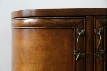 中古　美品　アメリカ高級家具メーカー　Jonathan Charles(ジョナサン　チャールズ)　アールヌーヴォーデザイン　アンティーク調　細部までこだわった作りのサイドテーブル型ドレッサー　定価約70万円　(R-082252)