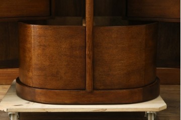 中古　美品　アメリカ高級家具メーカー　Jonathan Charles(ジョナサン　チャールズ)　アールヌーヴォーデザイン　アンティーク調　細部までこだわった作りのサイドテーブル型ドレッサー　定価約70万円　(R-082252)