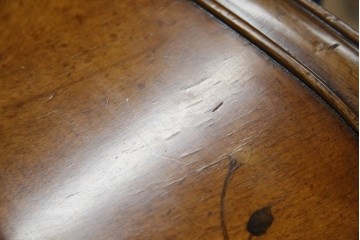 中古　美品　アメリカ高級家具メーカー　Jonathan Charles(ジョナサン　チャールズ)　アールヌーヴォーデザイン　アンティーク調　細部までこだわった作りのサイドテーブル型ドレッサー　定価約70万円　(R-082252)