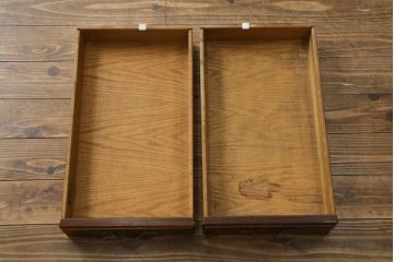 中古　アメリカ製　センチュリー社(CENTURY)　パーケット天板　気品溢れる佇まいのデスク(コンソールテーブル、サイドテーブル、机、ワークデスク、在宅ワーク用、在宅用)(定価約180万円)(R-082255)