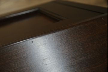 中古　松本民芸家具　高山式　スタイリッシュなデザインが美しいライティングビューロー(机、ワークデスク、引き出し、サイドチェスト、在宅用、在宅ワーク用)(R-082259)
