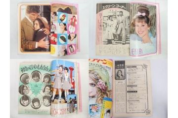 昭和47年・48年　1972・1973　別冊　月刊セブンティーン　少女雑誌12冊セット(野口五郎、フォーリーブス、森田健作、郷ひろみ、西城秀樹、沢田研二、西谷祥子、まんが、漫画、マンガ、女性誌、情報誌、総合雑誌、古本)(R-082267)