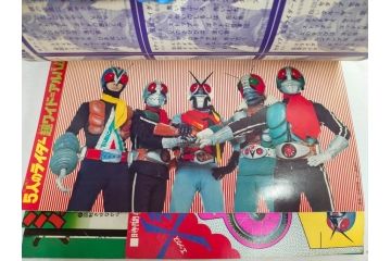 昭和49年　1974年　4月号・5月号　テレビマガジン2冊セット(仮面ライダーX、マジンガーZ、電人ザボーガー、キャシャーン、講談社、カード、スタンド、ブロマイド、情報誌、古本)(R-082268)