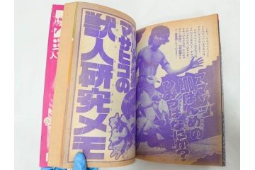 昭和50年　1975年　テレビマガジン 1月号　増刊　アマゾンライダー　天才バカボン　テレビ雑誌(仮面ライダー、ブロマイド、トランプ、情報誌、古本)(R-082273)