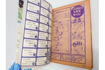 昭和50年　1975年　テレビマガジン 1月号・2月号　テレビ雑誌2冊セット(グレートマジンガー、仮面ライダーアマゾン、ブロマイド、かるた、絵はがき、情報誌、古本)(R-082274)