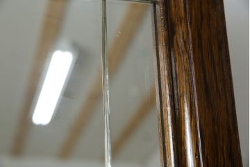 イギリスアンティーク　希少!!　高級品!!　オーク材　手の込んだ彫刻が目を引く重厚で大振りなドリンクサーバーキャビネット(サイドボード、サイドキャビネット、飾り棚、収納棚、戸棚、食器棚、カップボード、カクテルキャビネット)(R-082280)