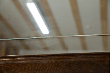 イギリスアンティーク　希少!!　高級品!!　オーク材　手の込んだ彫刻が目を引く重厚で大振りなドリンクサーバーキャビネット(サイドボード、サイドキャビネット、飾り棚、収納棚、戸棚、食器棚、カップボード、カクテルキャビネット)(R-082280)