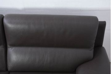 中古　美品　カリモク家具(karimoku)　domani(ドマーニ)　Excel-Life(エクセルライフ)　美しいフォルムが高級感漂う2.5人掛けソファ(2P、2.5P、3P、2人掛け、2.5人掛け、3人掛け)(定価約90万円)(R-082282)